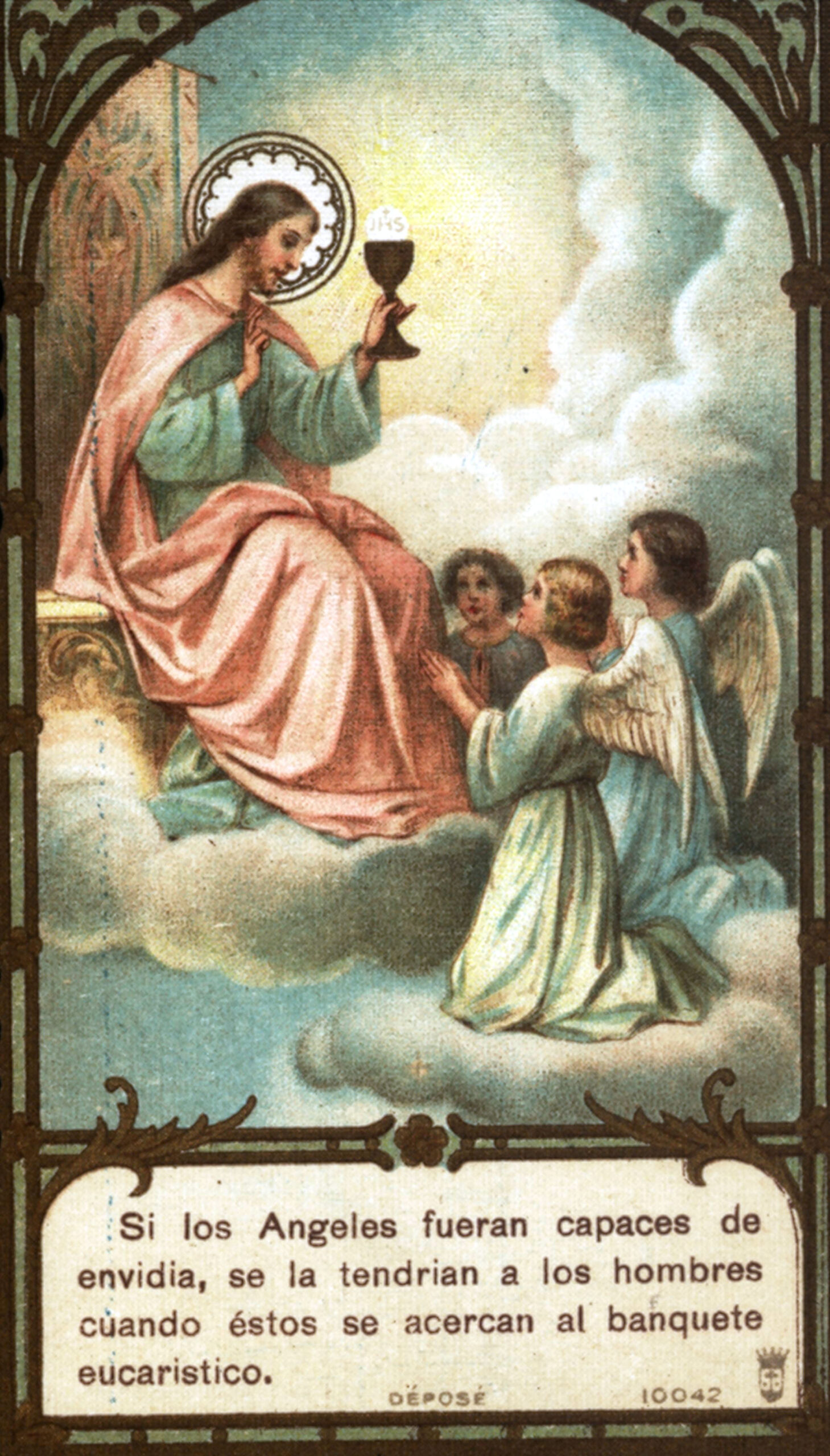 Hace la Primera Comunión