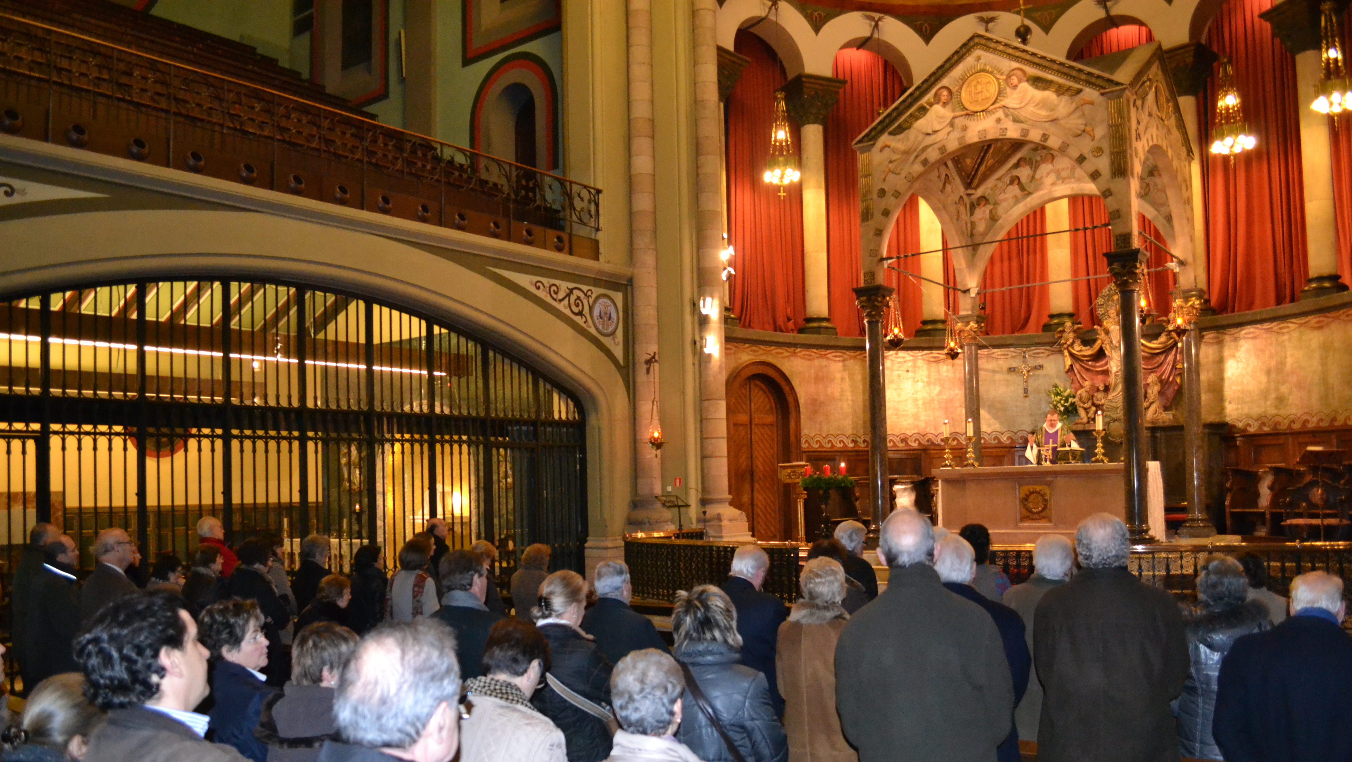 Un moment de la santa missa